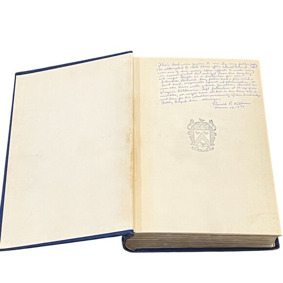 History Of World War II Armed Services Memorial Edition Hardcover Blue Gold 1940 - Picture 5 of 12